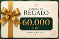 Tarjeta de Regalo (60 000cup)
