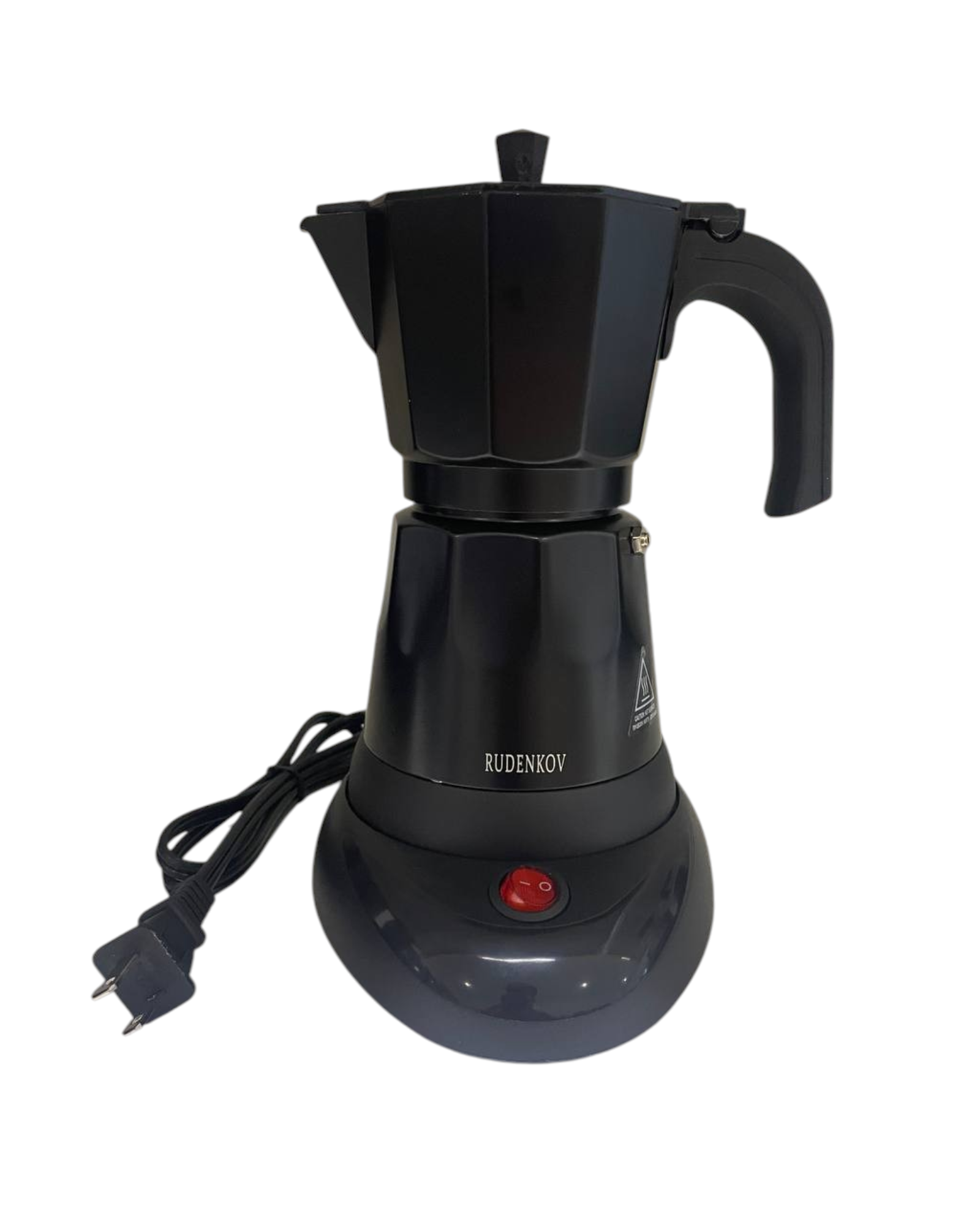 Cafetera Eléctrica, marca Rudankov, 3/6 tzs