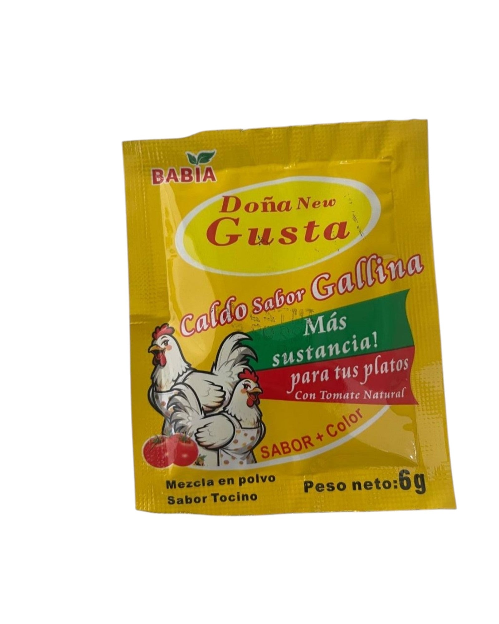 Caldo de Gallinitas, Doña Gusta, 6g