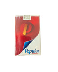 Cigarros Popular Rojo, 20 cigarrillos