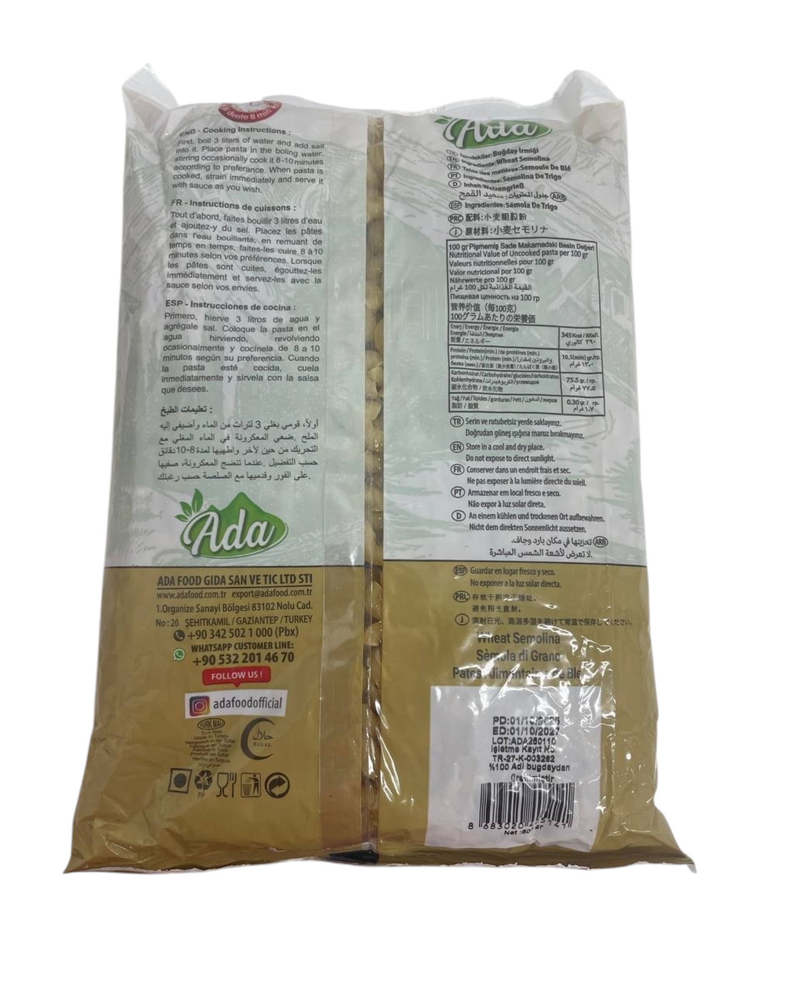 Coditos Ada, 500g
