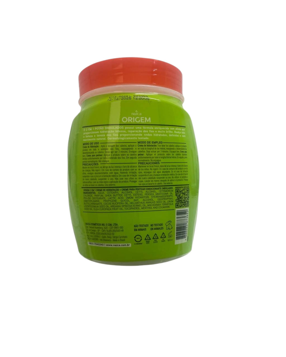 Crema de Tratamiento 2en1 Nazca, 1Kg