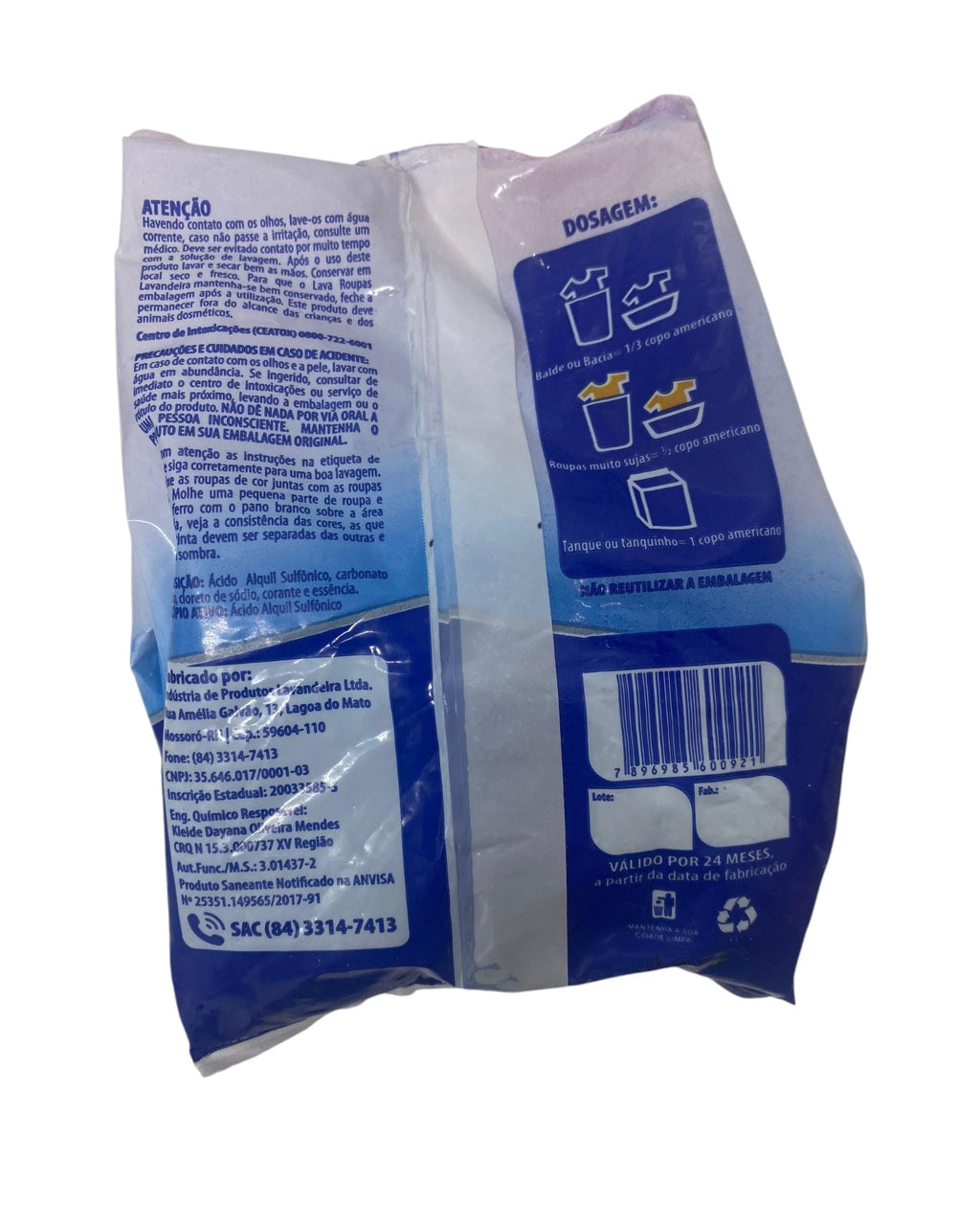 Detergente Lavandeira, 400g