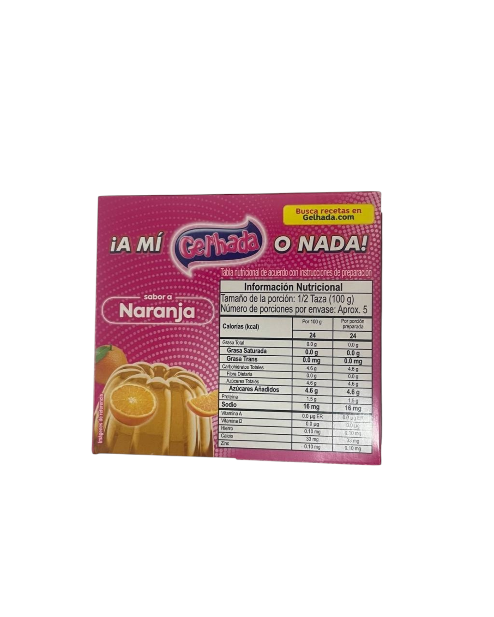 Gelatinas, 35g