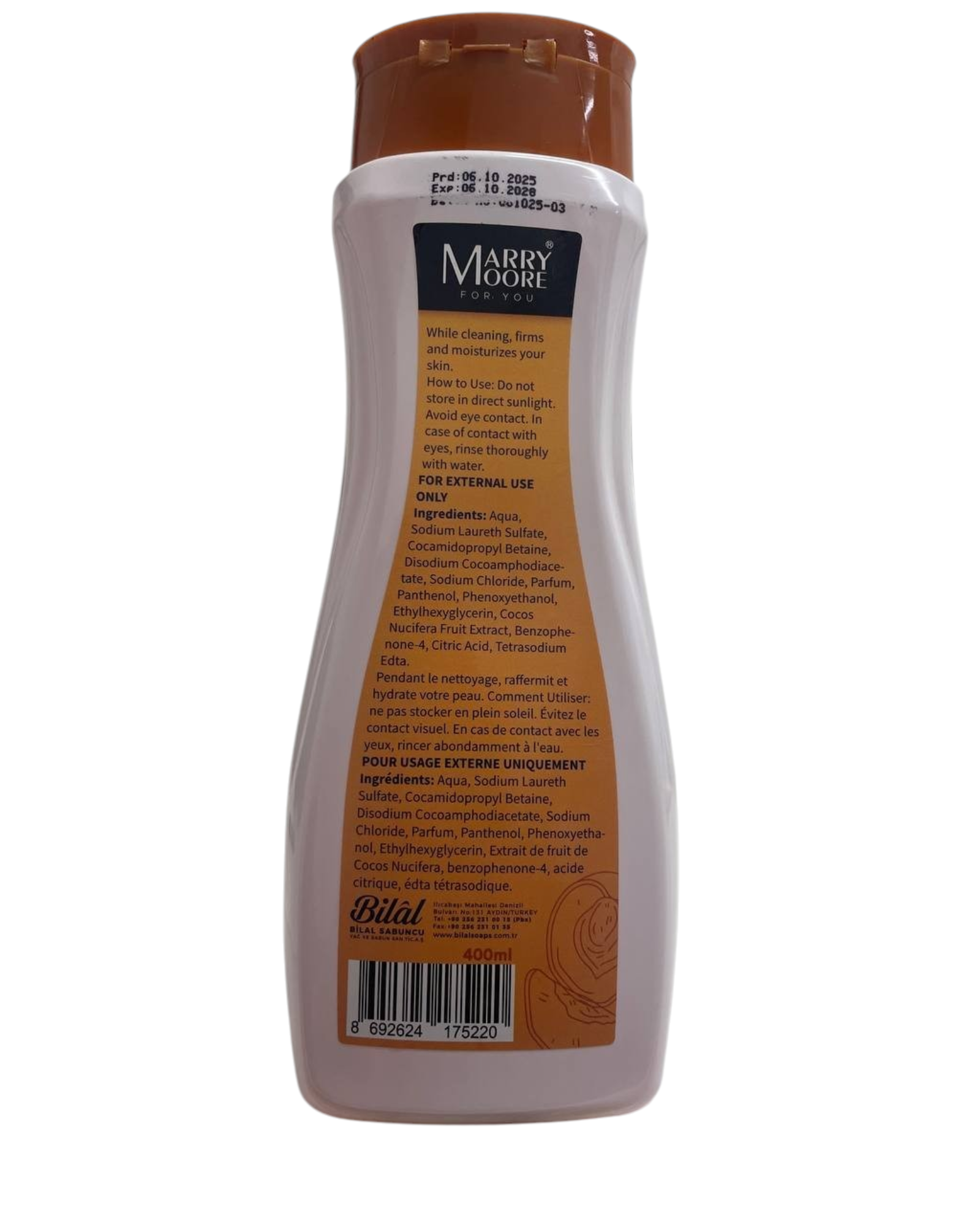 Gel de Baño, Marry Moore, 400ml