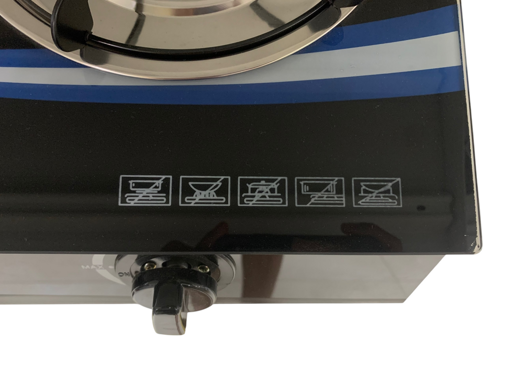Cocina o Estufa de Gas Licuado, marca Universal Royal, de 2 quemadores