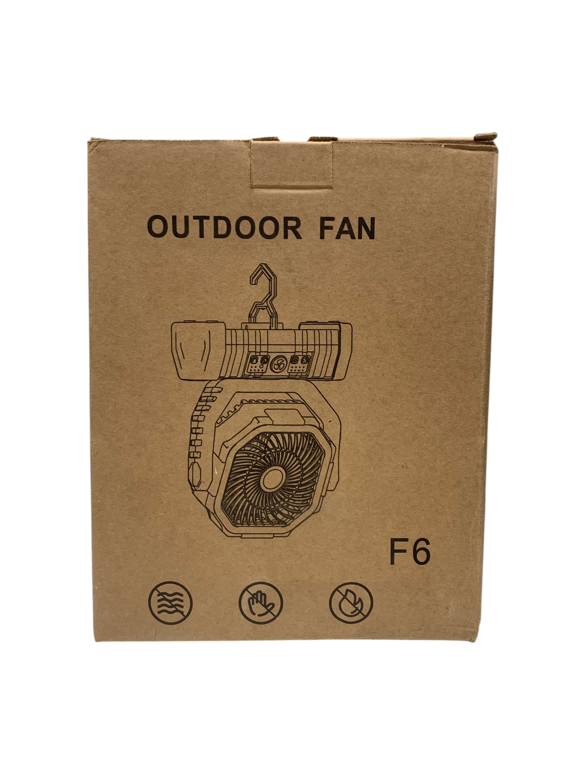Ventiladores Recargables, modelo F6, con batería de 20 000mAh