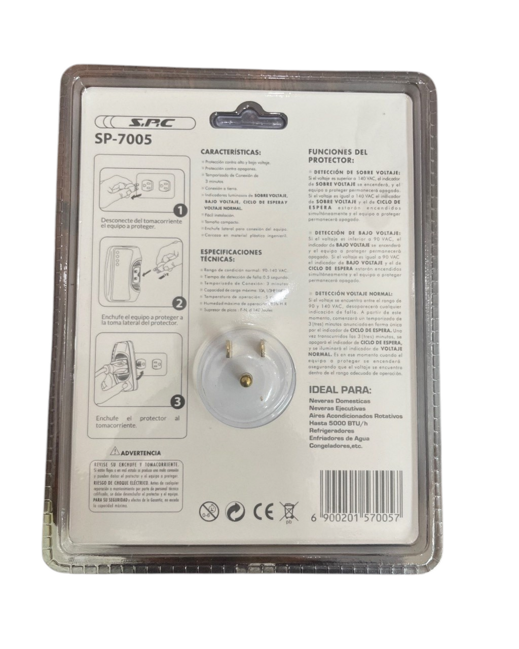 Protectores de Voltage, 110V
