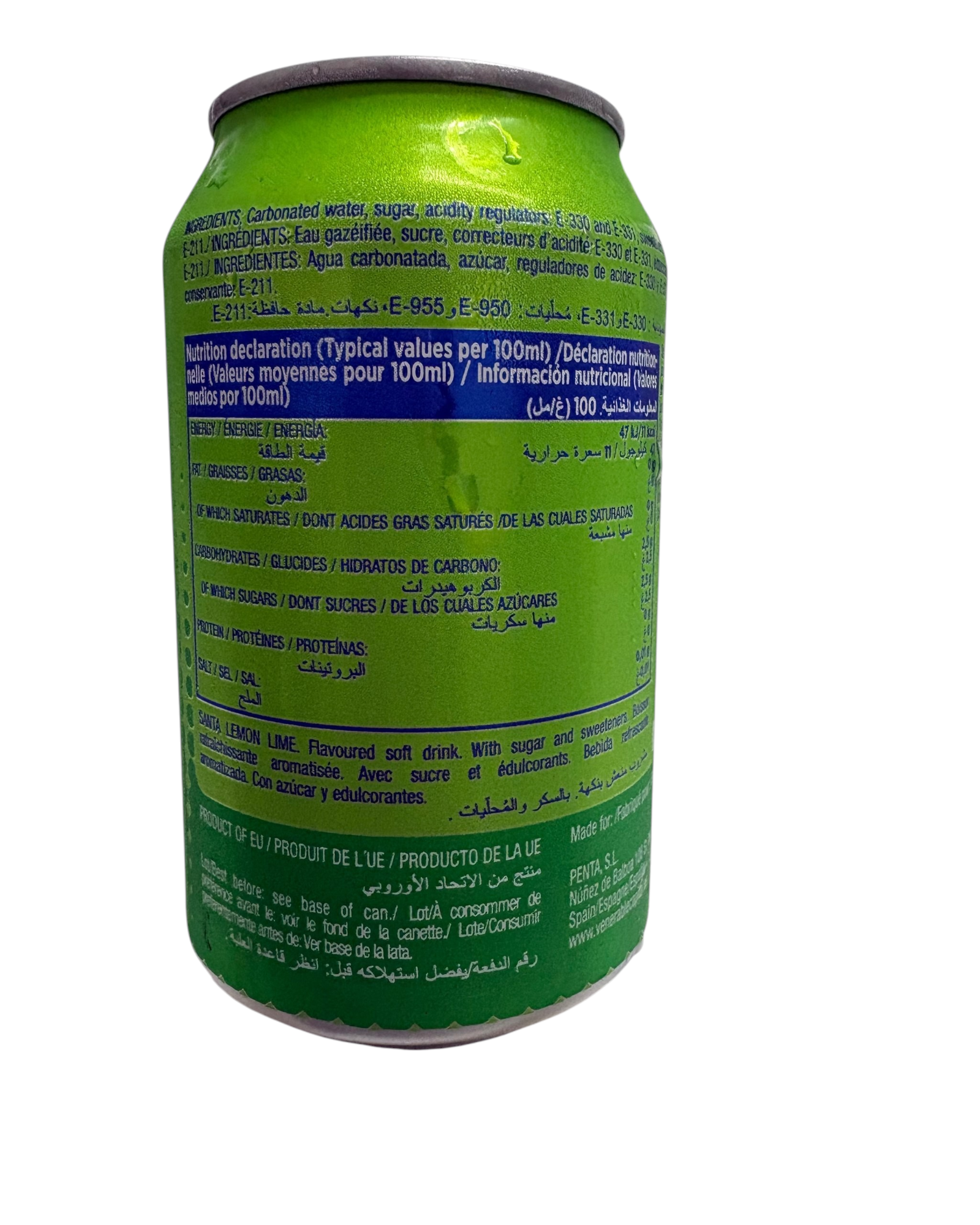 Refrescos Santas, 330ml