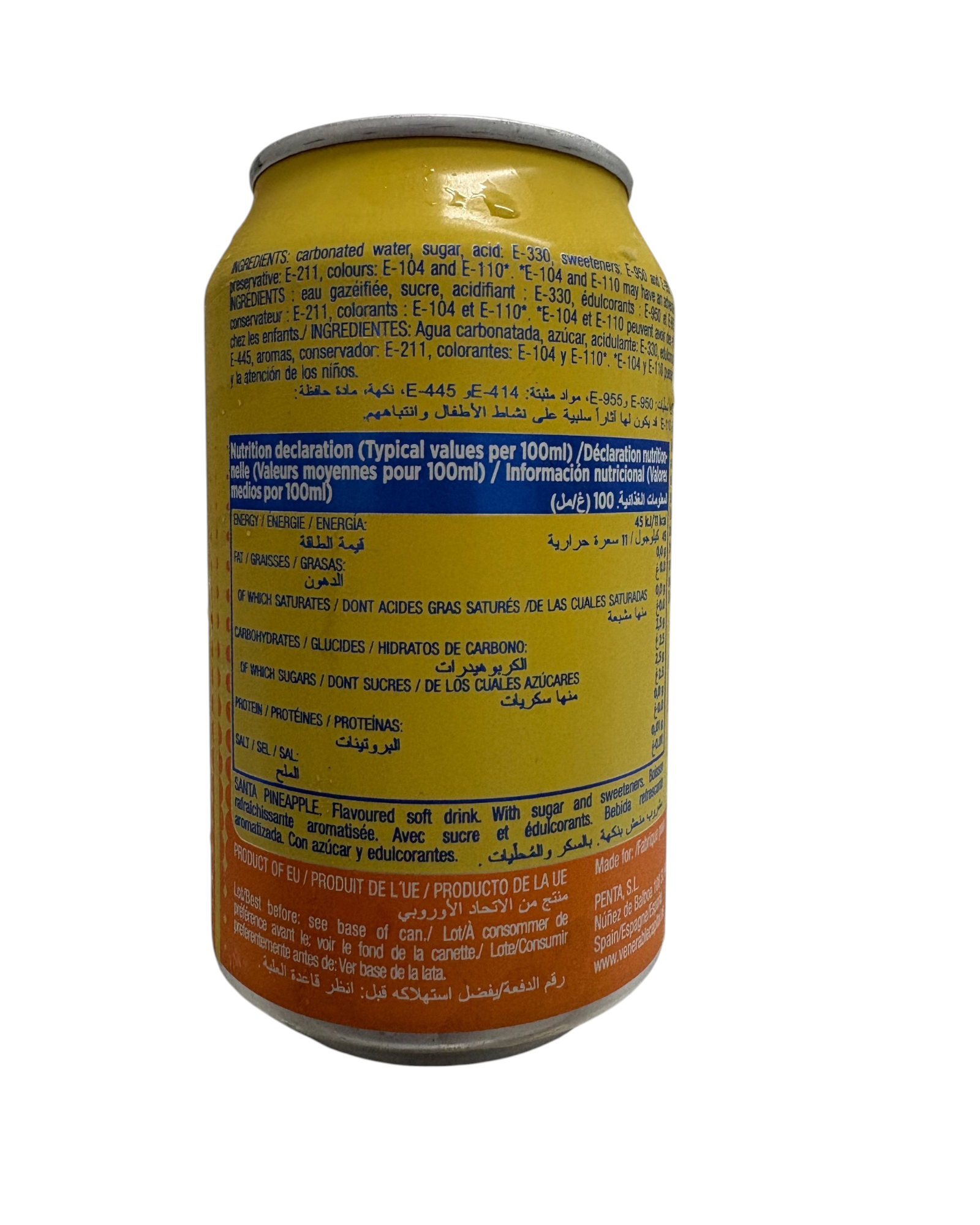 Refrescos Santas, 330ml