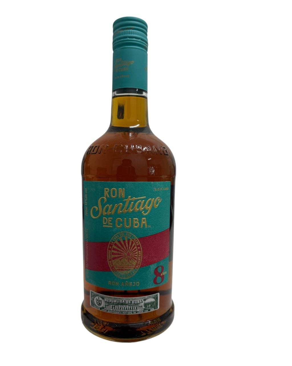 Ron Santiago de Cuba, Añejo 8años, 700ml