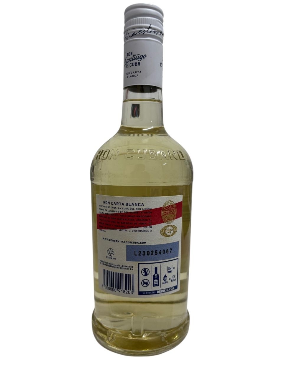 Ron Santiago de Cuba, Carta Blanca, 700ml