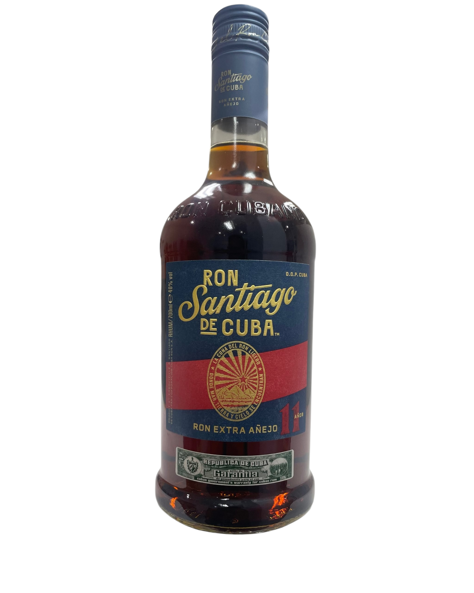Ron Santiago de Cuba, Añejo 11 años, 700ml