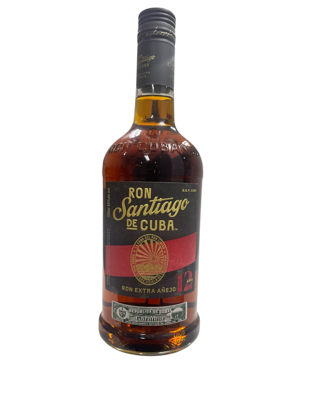 Ron Santiago de Cuba, Añejo 12 años, 700ml