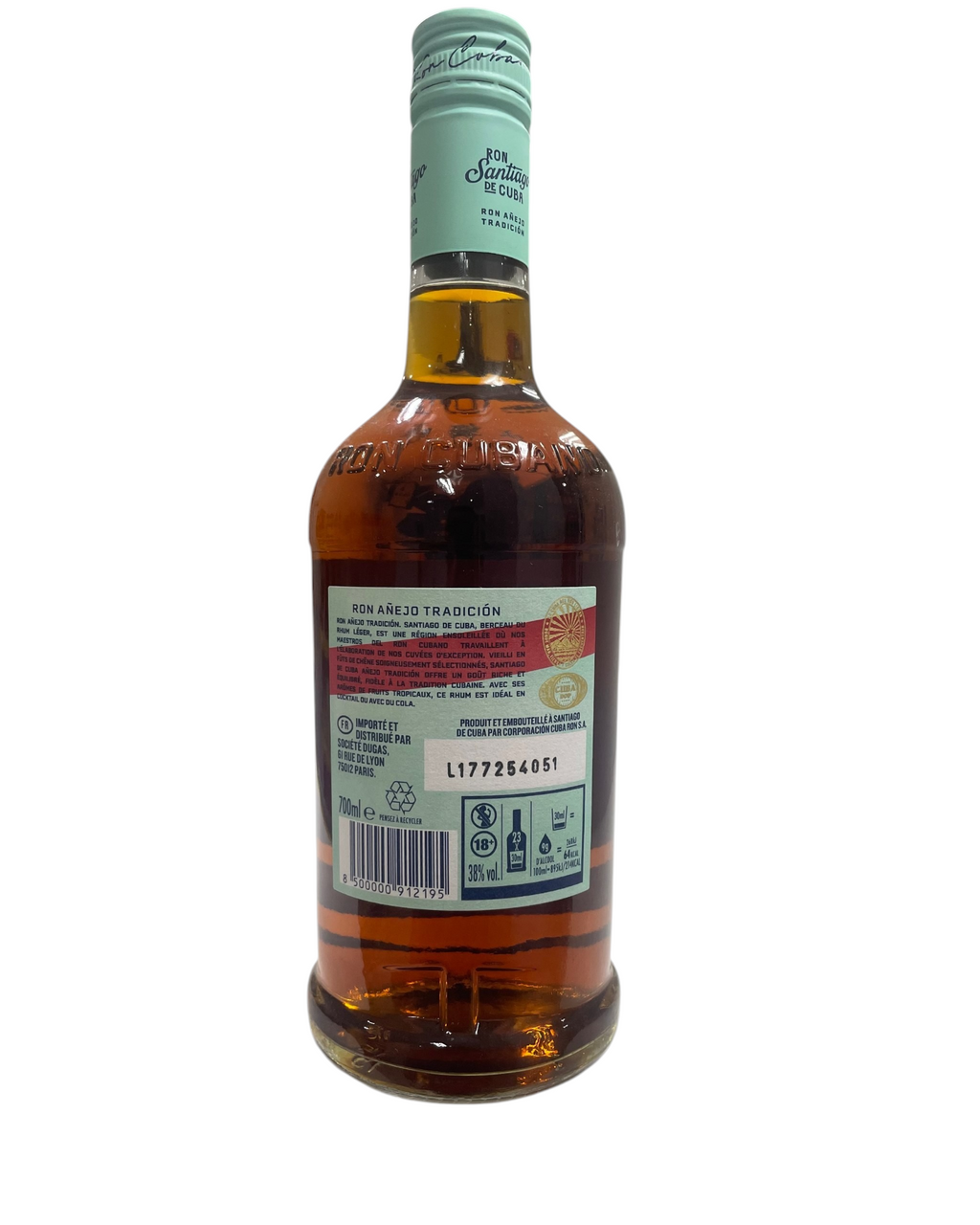 Ron Santiago de Cuba, Añejo Tradición, 700ml