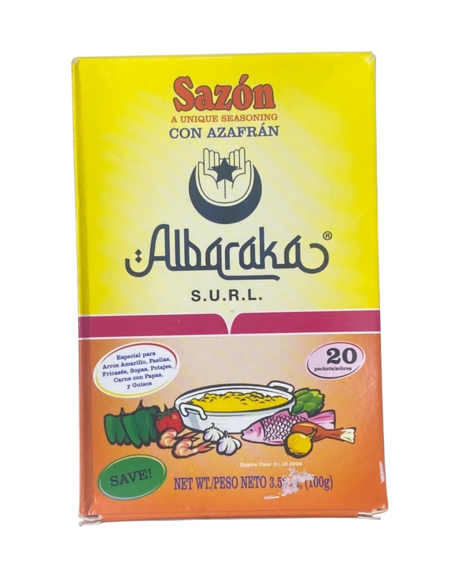Sazón Albaraka, 5g