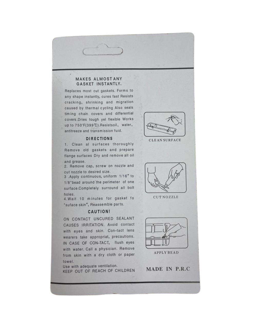 Silicona de Temperatura