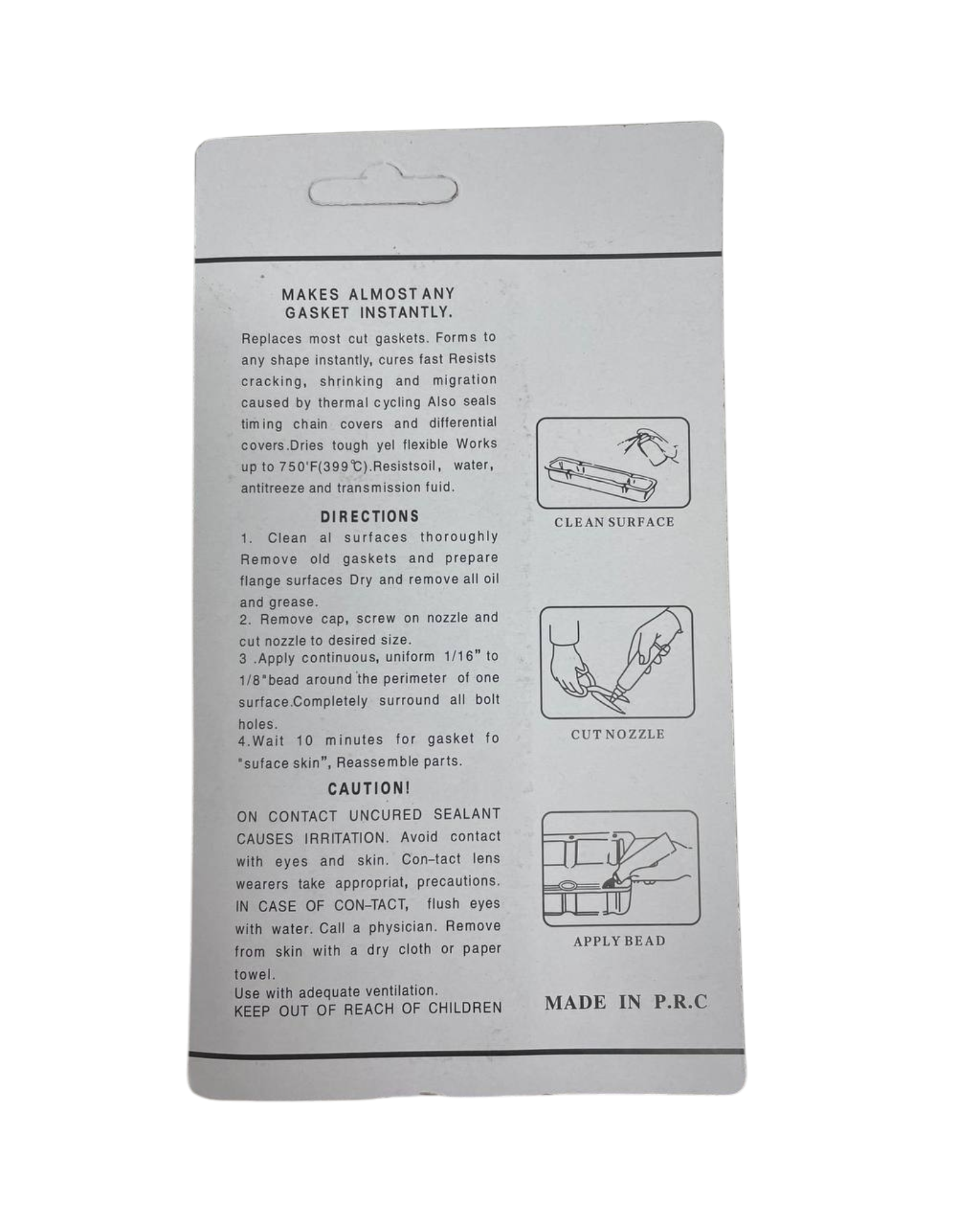 Silicona de Temperatura