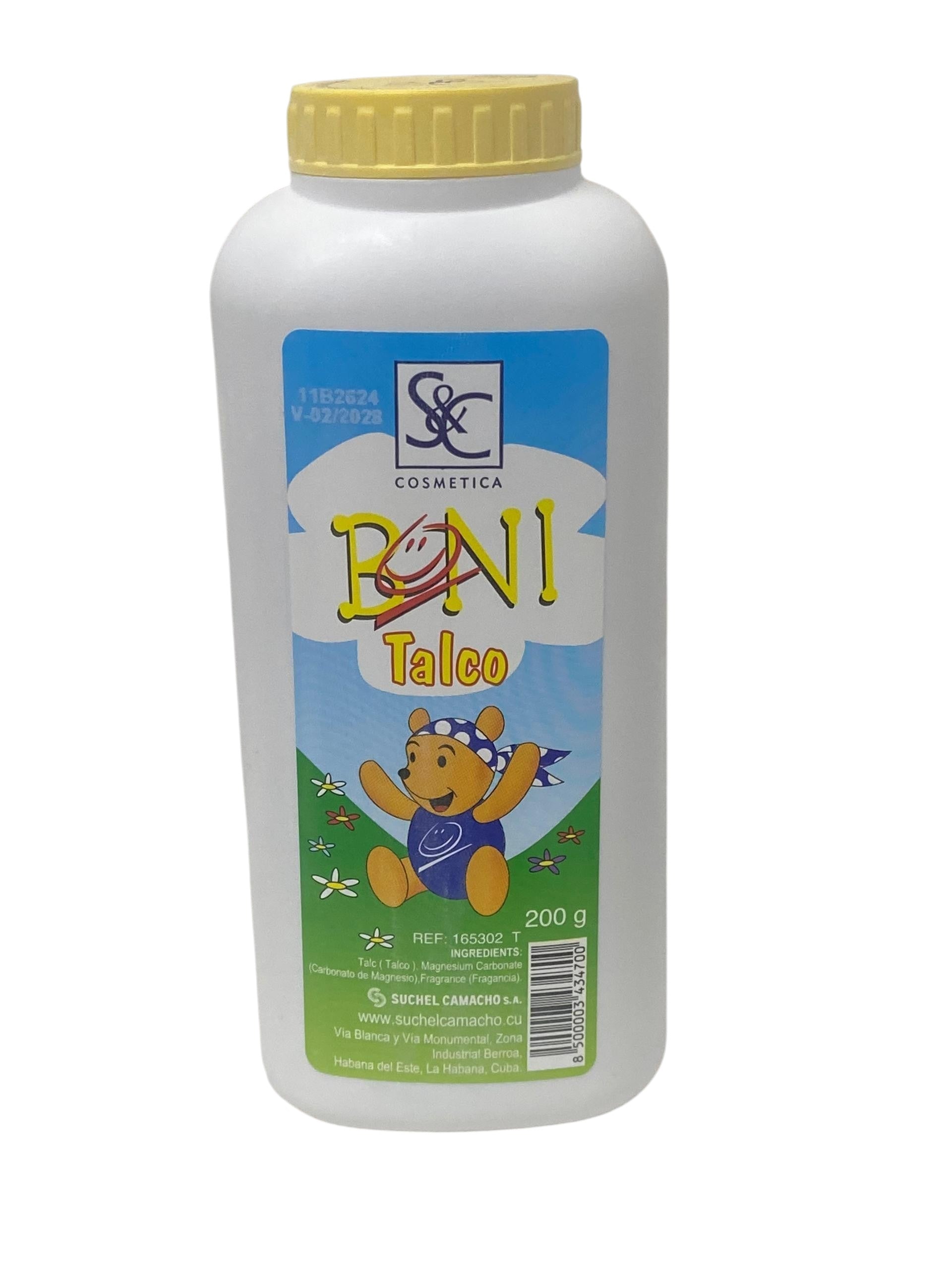 Talco Corporal, Boni, 250g