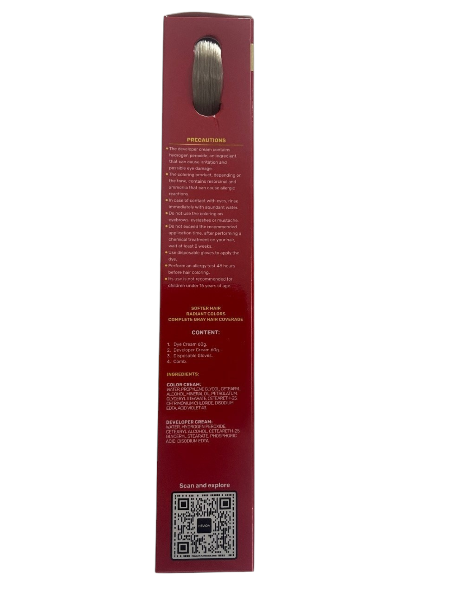 Tintes para el Cabello, Nevada, 120g