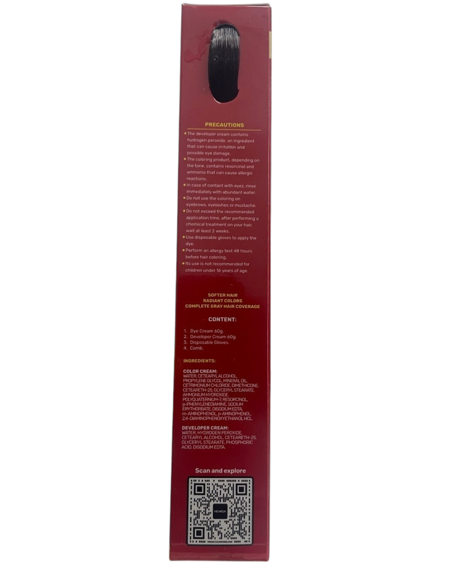 Tintes para el Cabello, Nevada, 120g