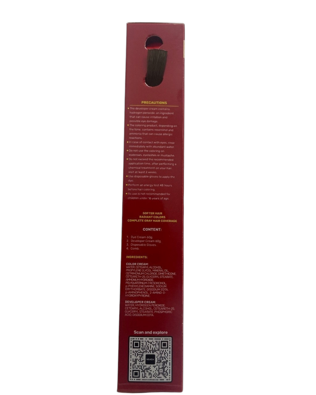 Tintes para el Cabello, Nevada, 120g