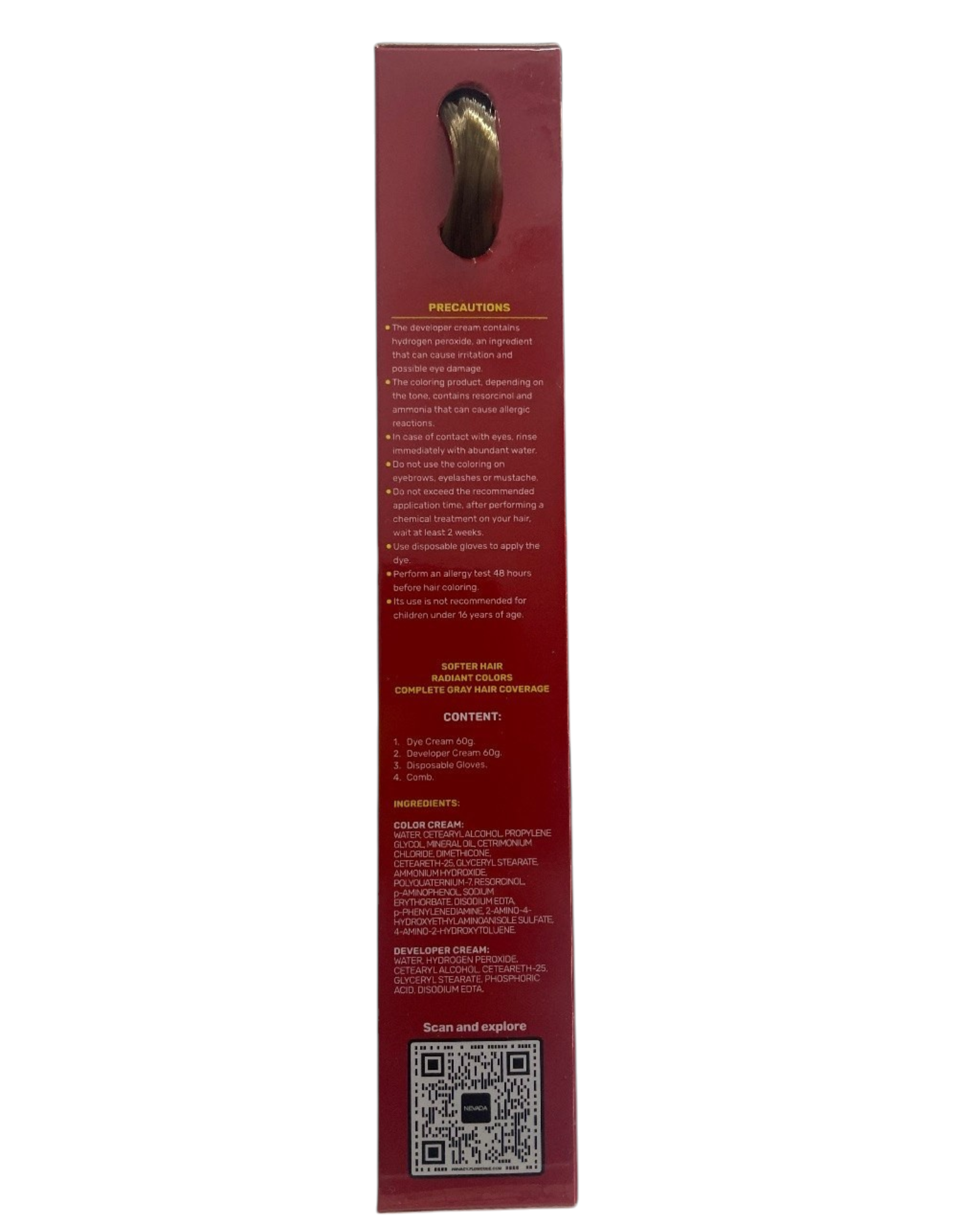 Tintes para el Cabello, Nevada, 120g